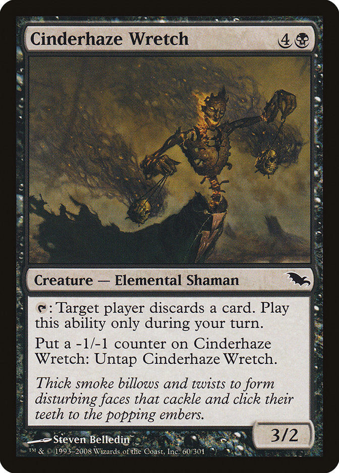 Cinderhaze Wretch 60/301 (Shadowmoor)  - Foil | Good Games Morley