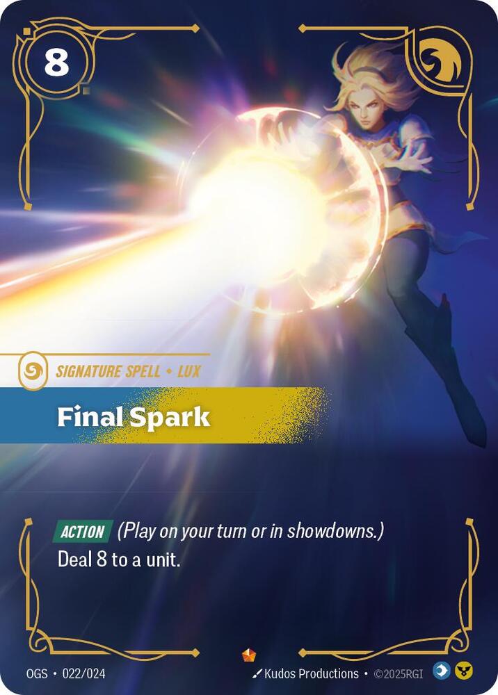 Final Spark 22/24 (Origins: Proving Grounds)  | Good Games Morley