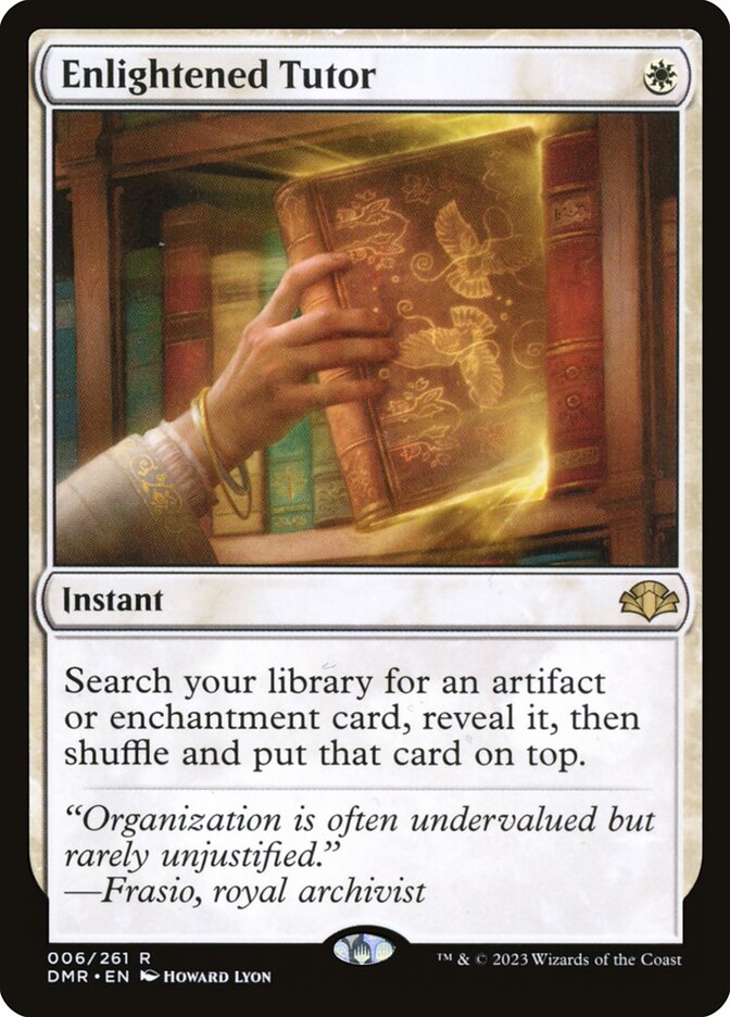 Enlightened Tutor 6/261 (Dominaria Remastered)  | Good Games Morley