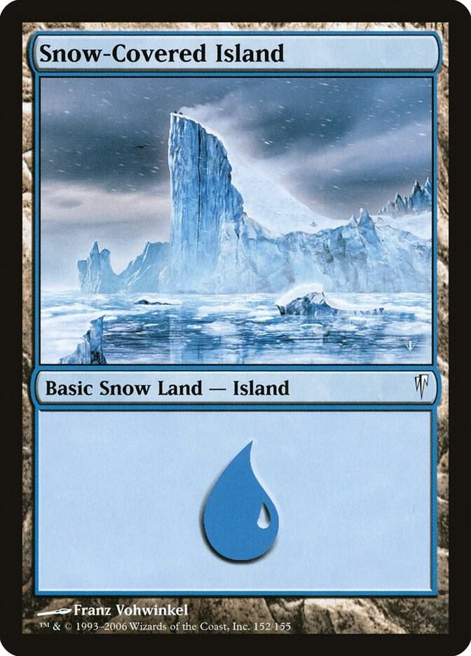 Snow-Covered Island 152/155 (Coldsnap)  | Good Games Morley