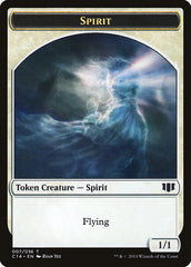 Soldier // Spirit Double-Sided Token [Commander 2014 Tokens] | Good Games Morley