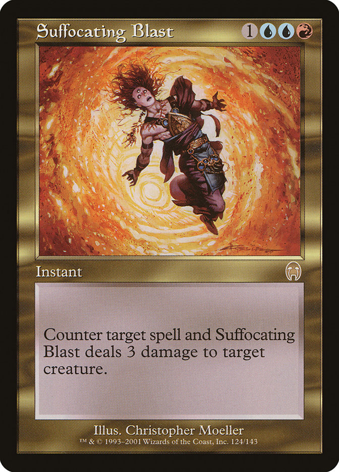 Suffocating Blast 124/143 (Apocalypse)  | Good Games Morley