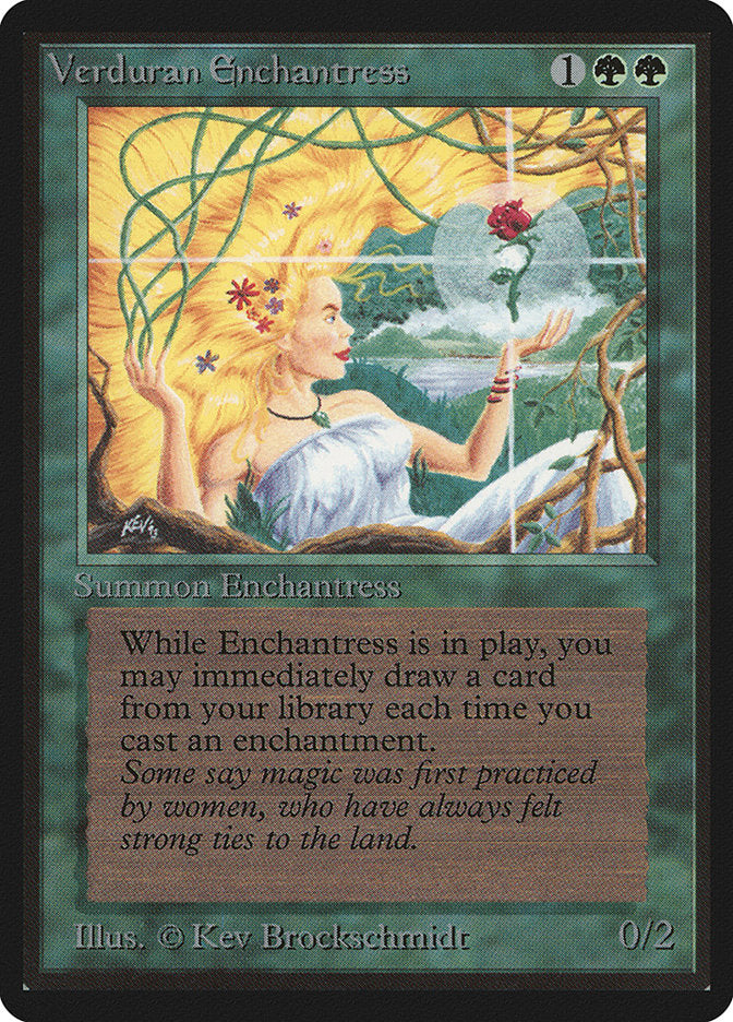 Verduran Enchantress [Beta Edition] | Good Games Morley