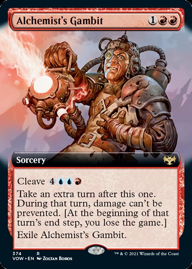 Alchemist's Gambit (Extended Art) [Innistrad: Crimson Vow] | Good Games Morley