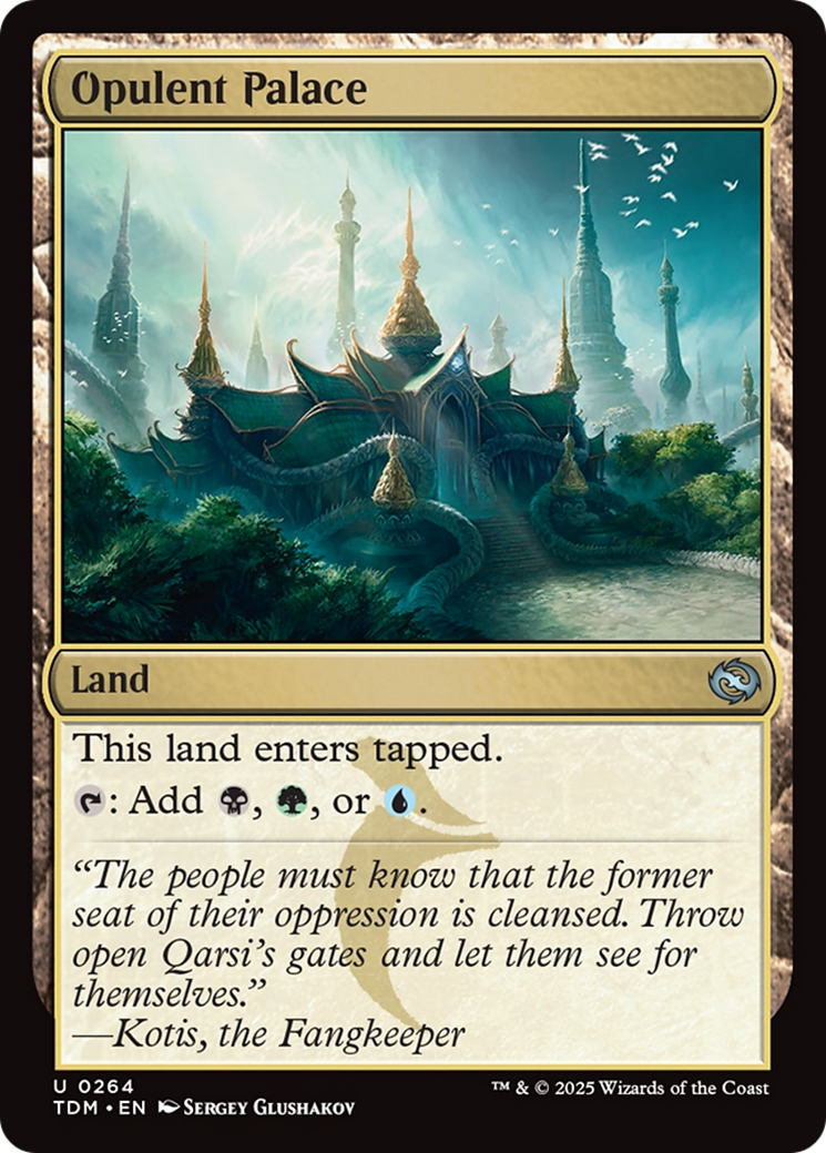 Opulent Palace [Tarkir: Dragonstorm] | Good Games Morley