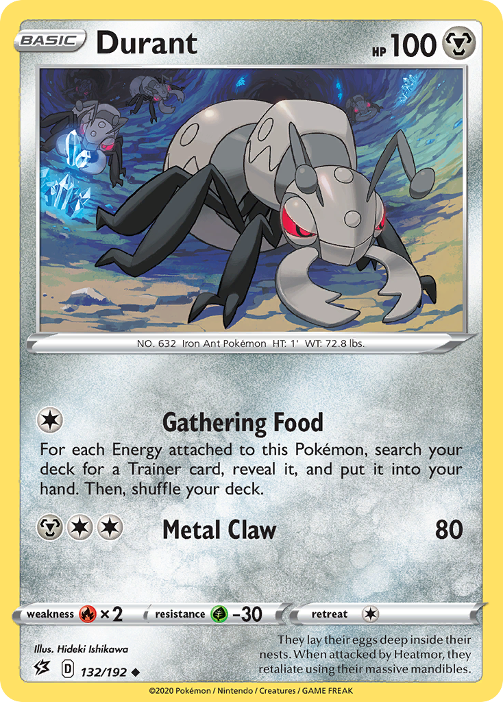 Durant (132/192) [Sword & Shield: Rebel Clash] | Good Games Morley