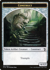 Clue // Construct (021) Double-Sided Token [Commander 2018 Tokens] | Good Games Morley