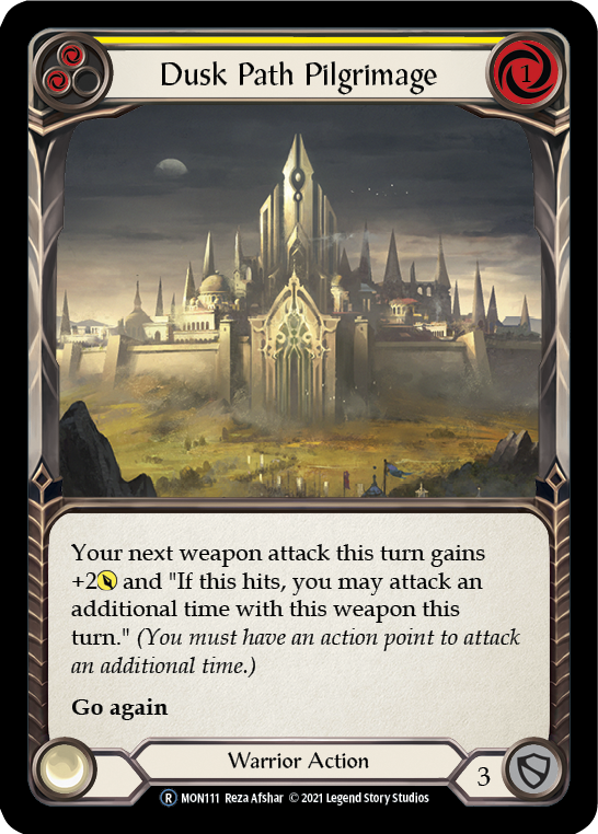 Dusk Path Pilgrimage (Yellow) [U-MON111] (Monarch Unlimited)  Unlimited Normal | Good Games Morley