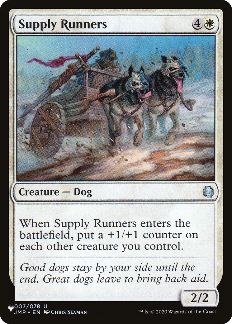 Supply Runners [The List] | Good Games Morley