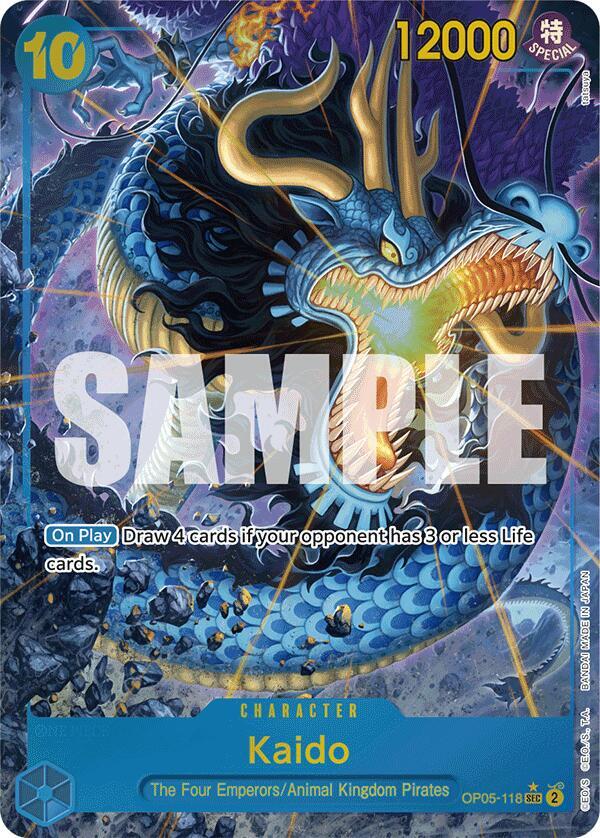 Kaido OP05-118 (Premium Booster -The Best-)  - Alternate Art Foil | Good Games Morley