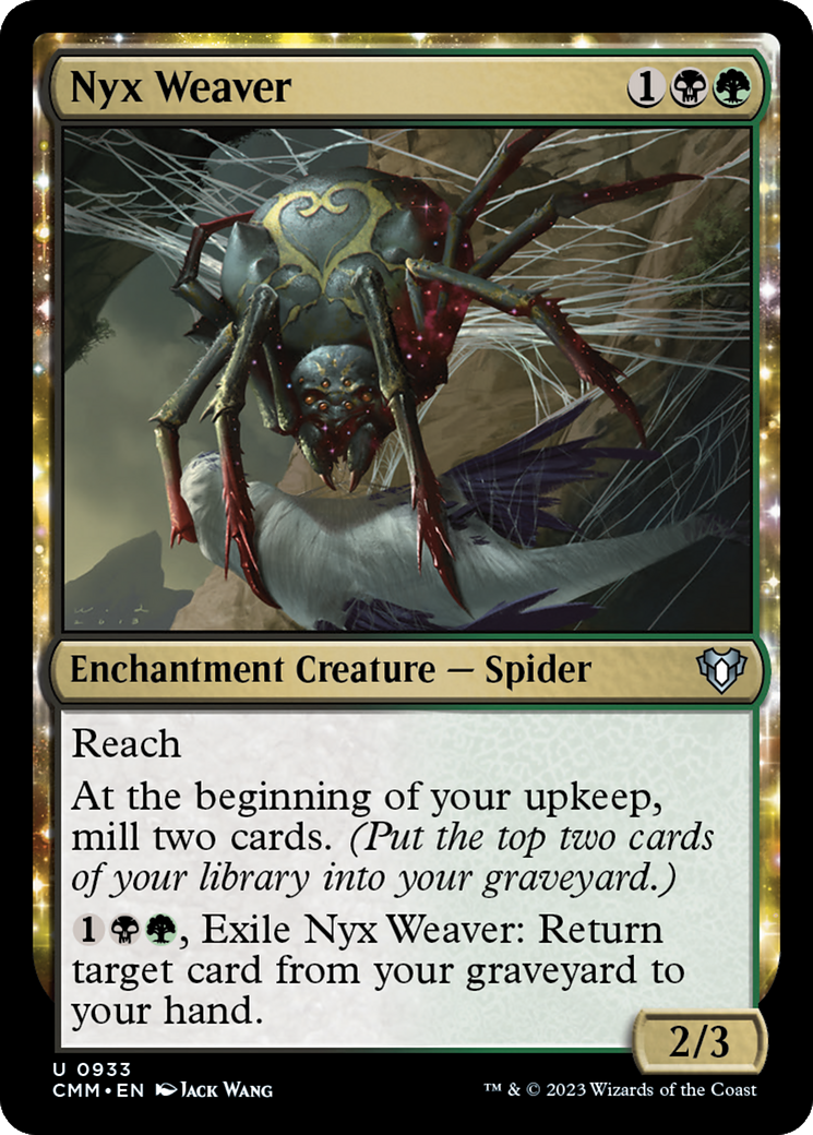 Nyx Weaver [Commander Masters] | Good Games Morley