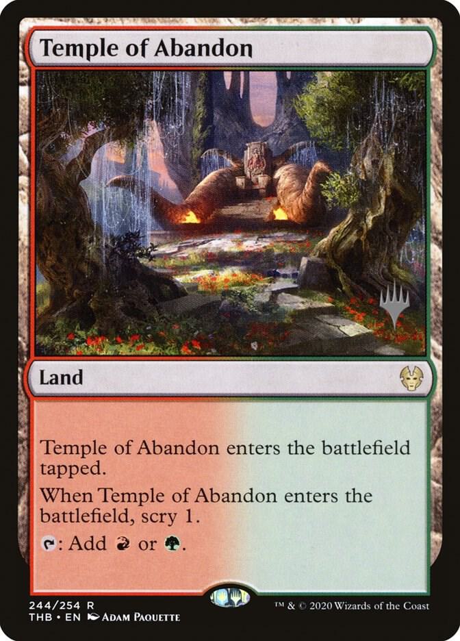 Temple of Abandon 244 (Promo Pack: Theros Beyond Death)  | Good Games Morley