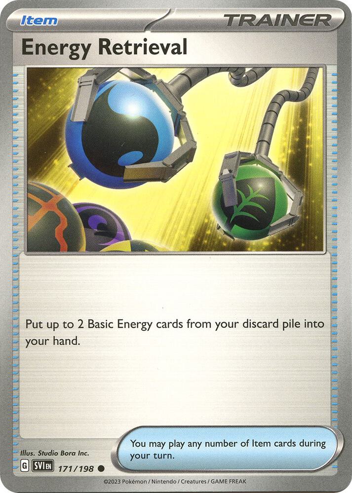Energy Retrieval 171/198 (SV01: Scarlet & Violet Base Set)  | Good Games Morley