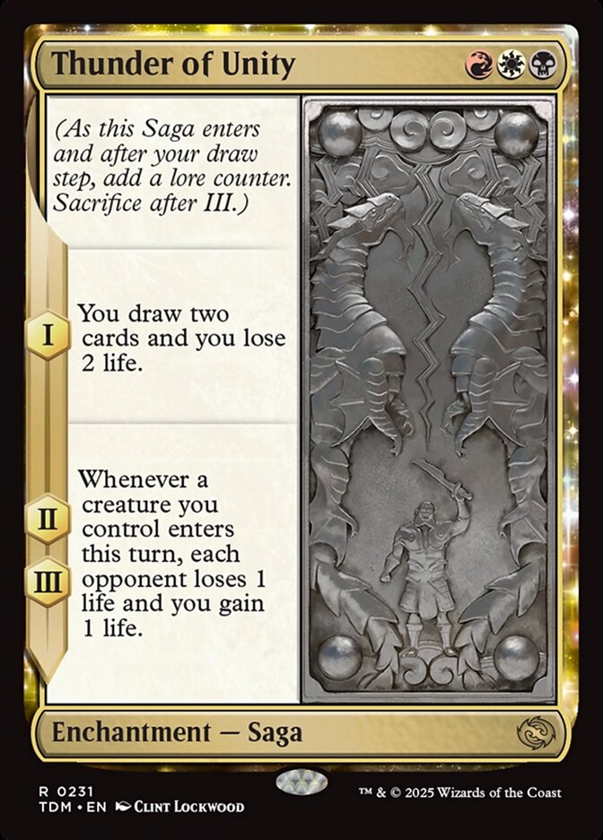 Thunder of Unity 231/291 (Tarkir: Dragonstorm)  | Good Games Morley
