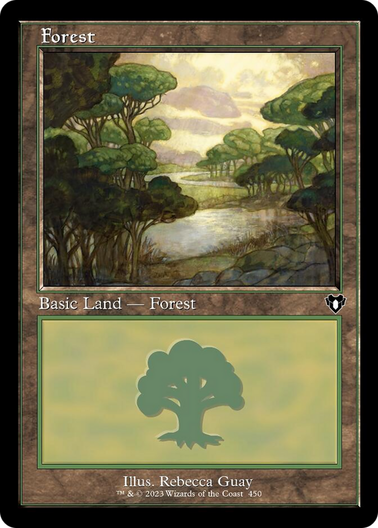 Forest (450) (Retro) [Commander Masters] | Good Games Morley