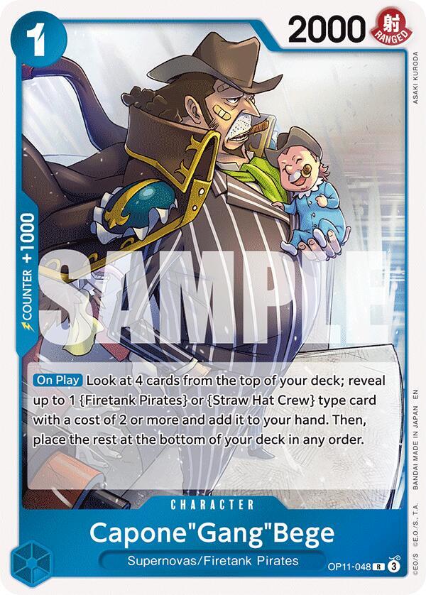 Capone"Gang"Bege OP11-048 (A Fist of Divine Speed)  - Foil | Good Games Morley
