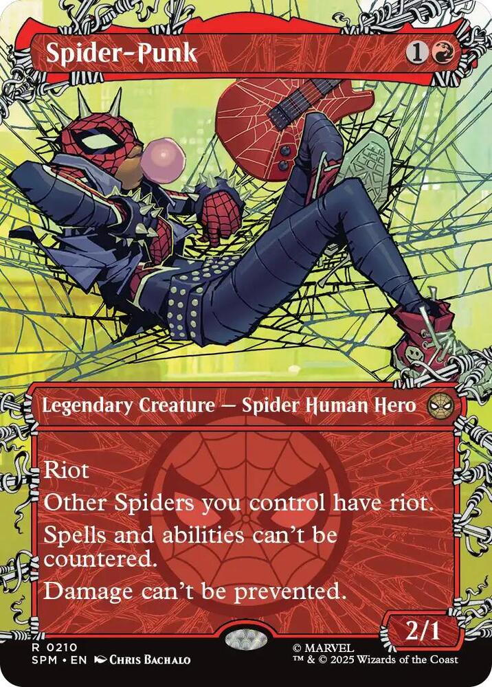Spider-Punk 210 (Marvel's Spider-Man)  - Showcase Foil | Good Games Morley
