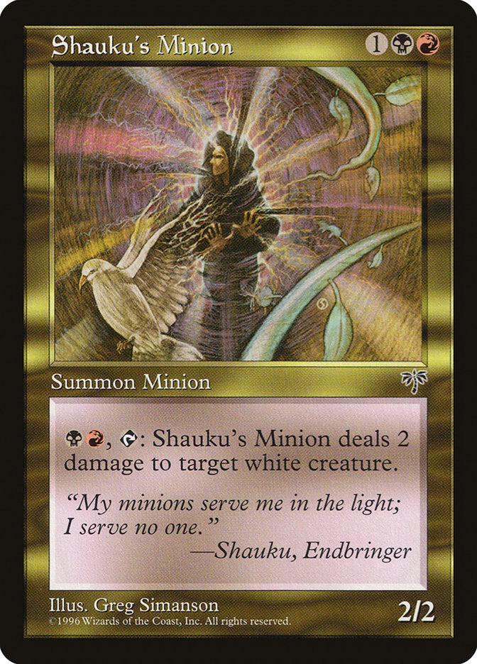 Shauku's Minion 283/350 (Mirage)  | Good Games Morley