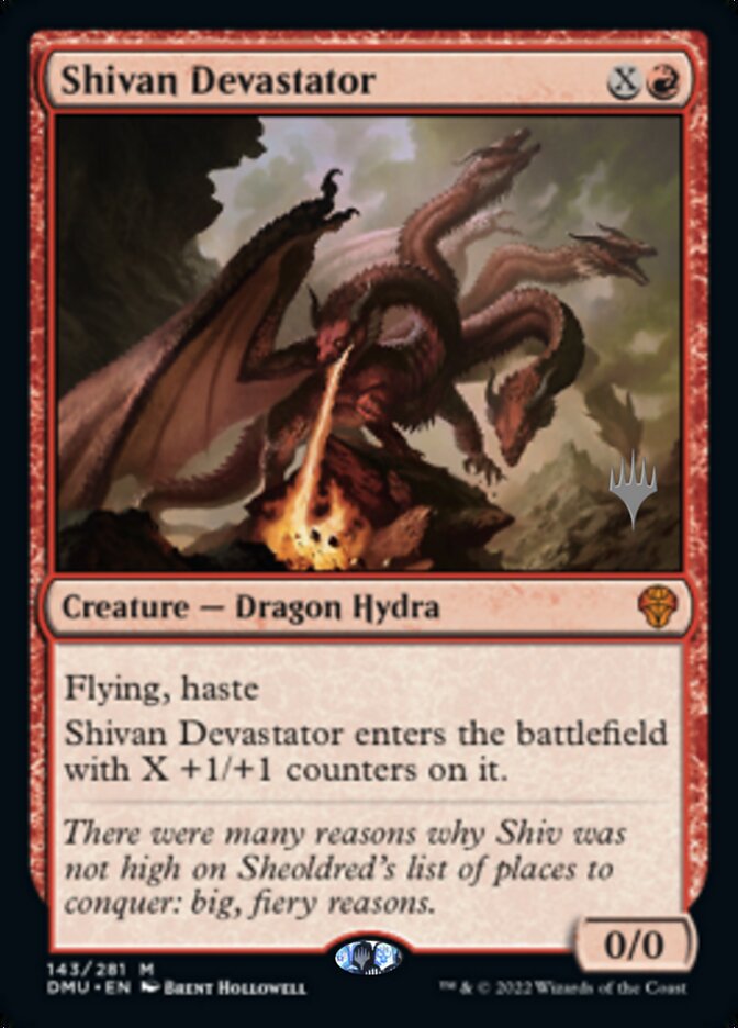 Shivan Devastator (Promo Pack) [Dominaria United Promos] | Good Games Morley