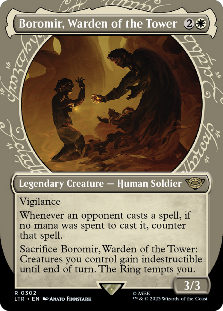 Boromir, Warden of the Tower (Showcase Ring Frame) [The Lord of the Rings: Tales of Middle-Earth] | Good Games Morley