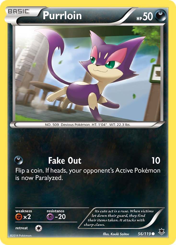 Purrloin (56/119) [XY: Phantom Forces] | Good Games Morley
