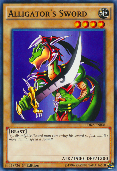 Alligator's Sword [LDK2-ENJ08] Common | Good Games Morley