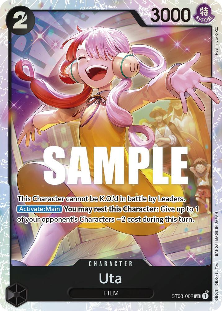 Uta ST08-002 (Starter Deck 8: Monkey.D.Luffy)  - Foil | Good Games Morley
