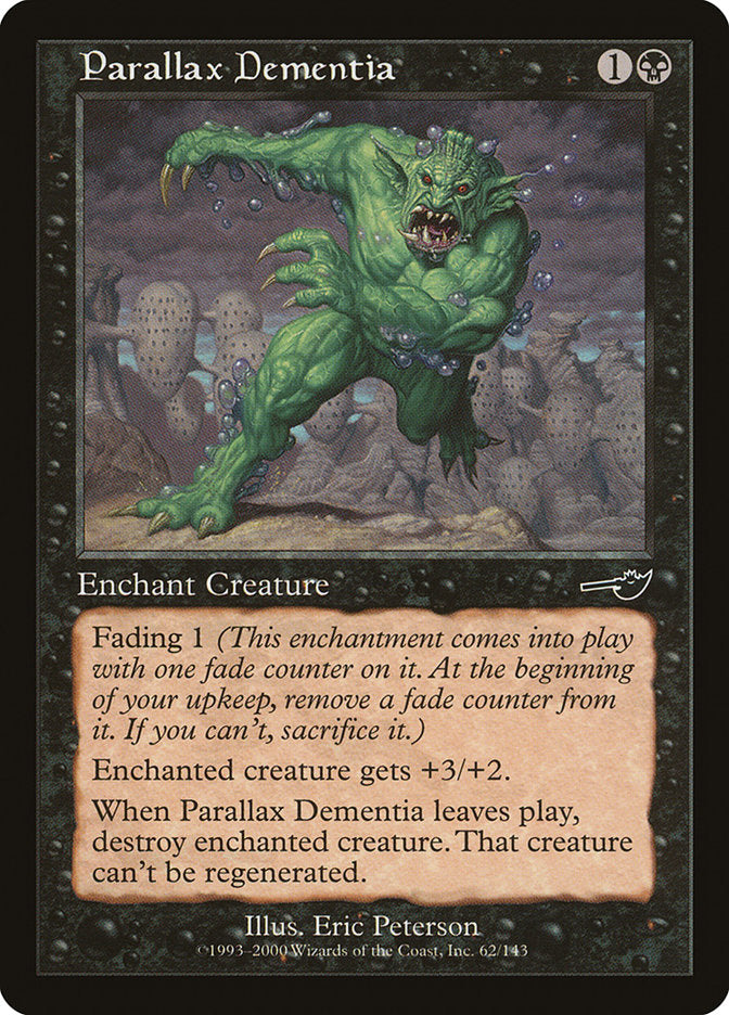Parallax Dementia 62/143 (Nemesis)  - Foil | Good Games Morley