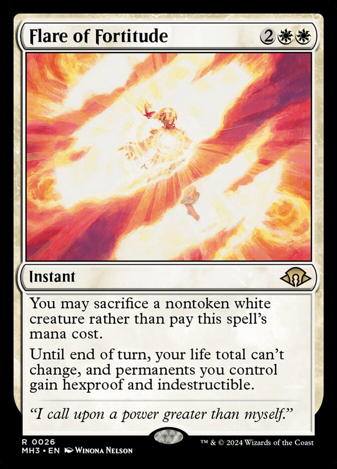Flare of Fortitude 26 (Modern Horizons 3)  | Good Games Morley