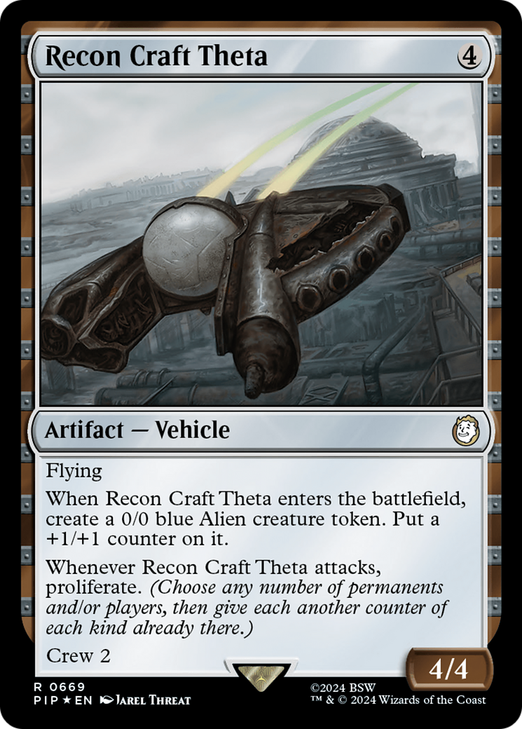 Recon Craft Theta (Surge Foil) [Fallout] | Good Games Morley