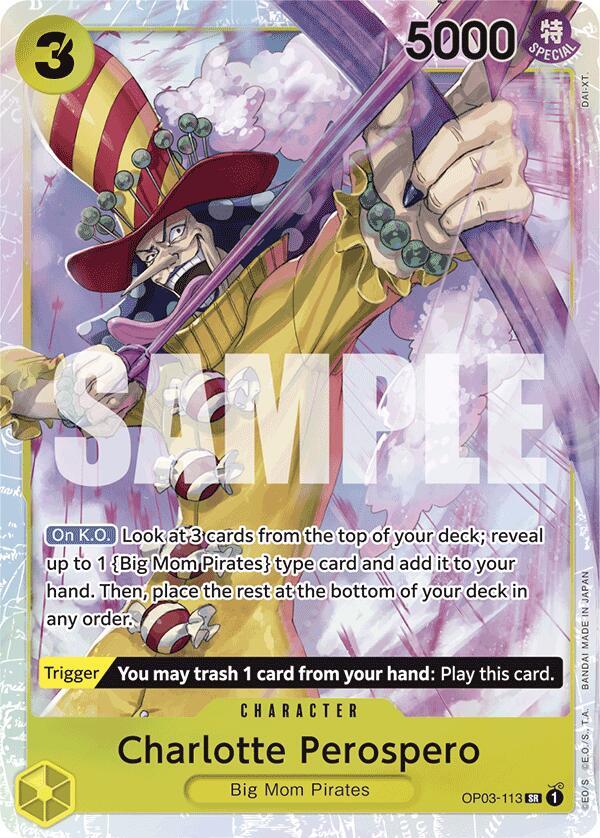 Charlotte Perospero (Reprint) OP03-113 (Premium Booster -The Best-)  - Foil | Good Games Morley