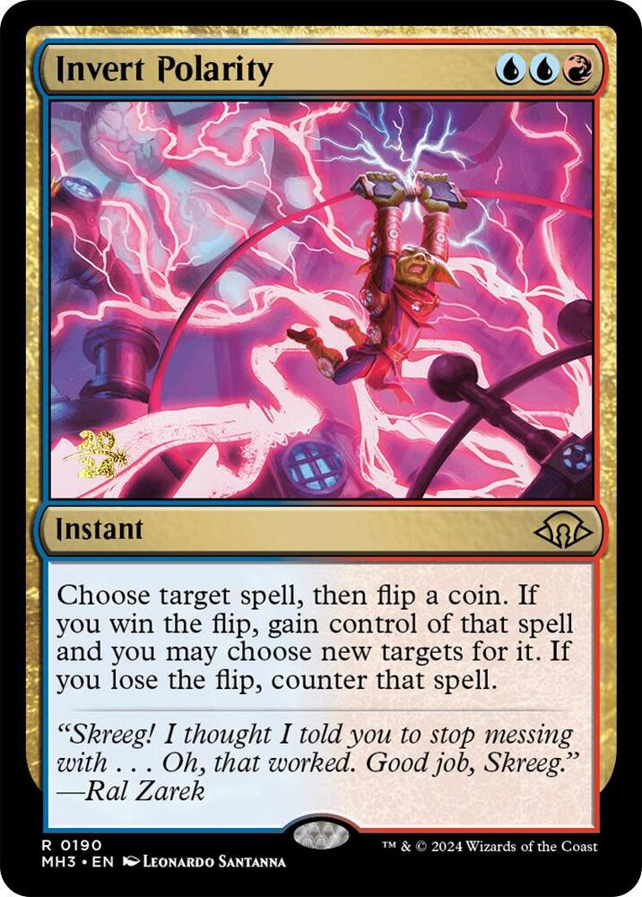 Invert Polarity 190s/90 (Prerelease Cards)  - Foil | Good Games Morley