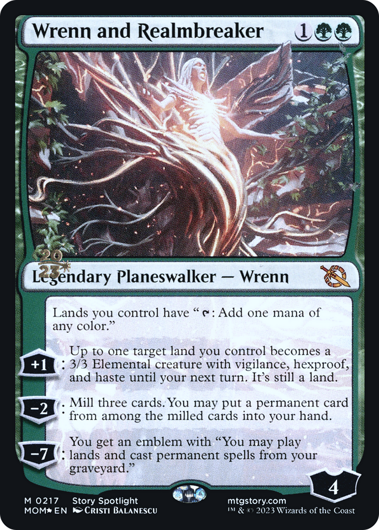 Wrenn and Realmbreaker [March of the Machine Prerelease Promos] | Good Games Morley