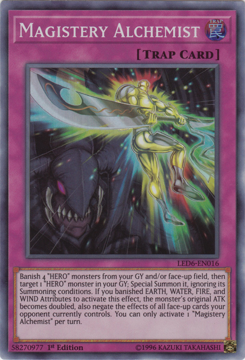 Magistery Alchemist [LED6-EN016] Super Rare | Good Games Morley
