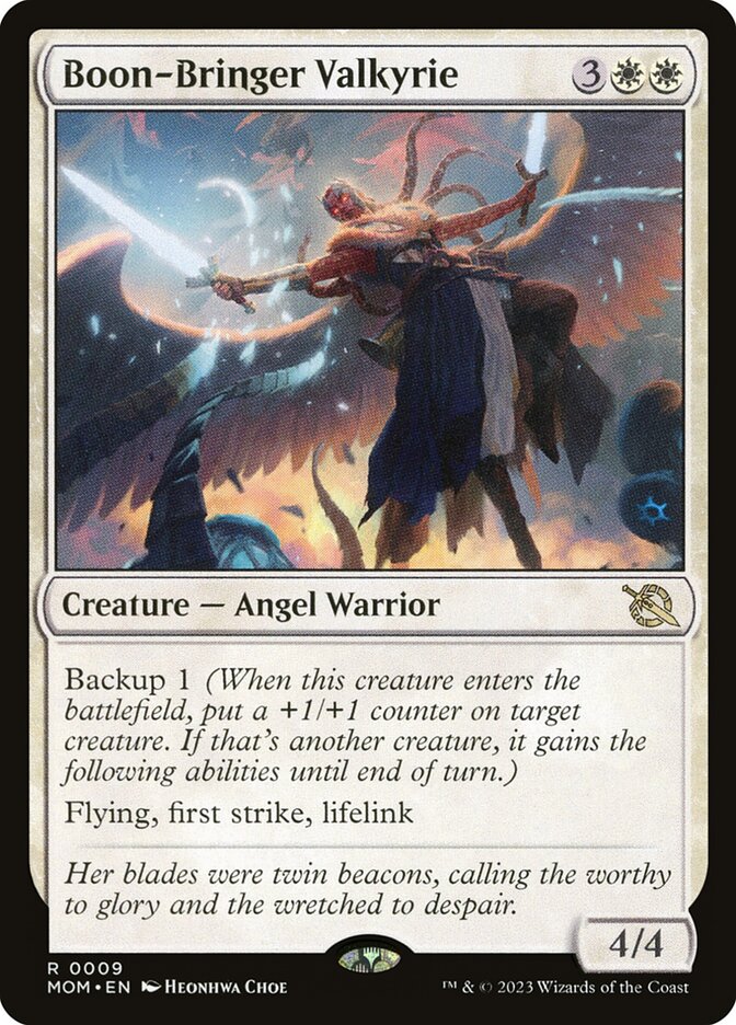 Boon-Bringer Valkyrie 9/291 (March of the Machine)  | Good Games Morley