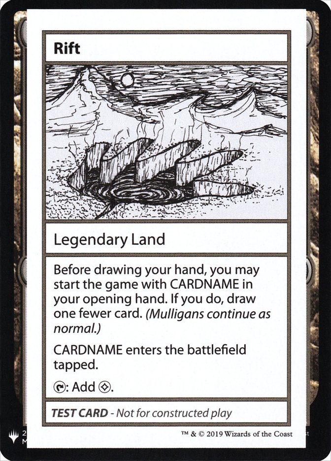 Rift [Mystery Booster Playtest Cards] | Good Games Morley