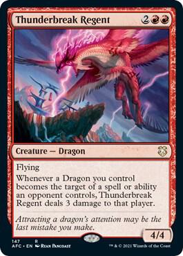 Thunderbreak Regent 147/62 (Commander: Adventures in the Forgotten Realms)  | Good Games Morley