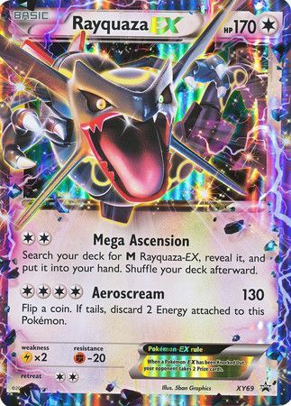 Rayquaza EX (XY69) (Jumbo Card) [XY: Black Star Promos] | Good Games Morley