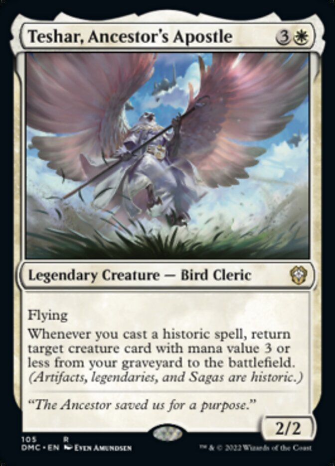 Teshar, Ancestor's Apostle [Dominaria United Commander] | Good Games Morley