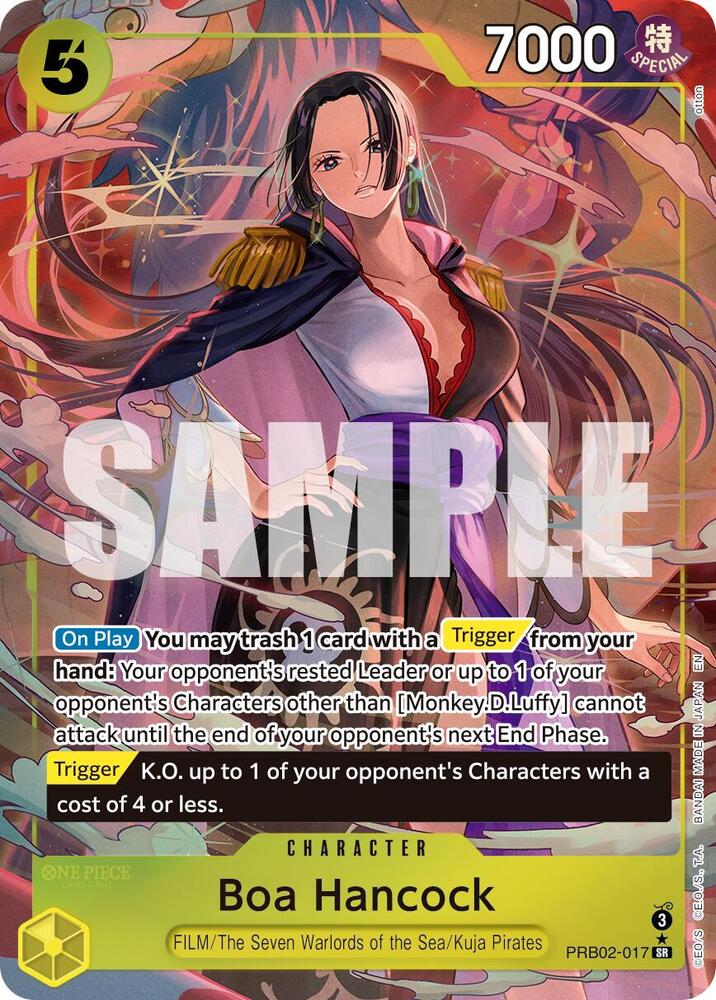 Boa Hancock PRB02-017 (Premium Booster -The Best- Vol. 2)  - Alternate Art Foil | Good Games Morley