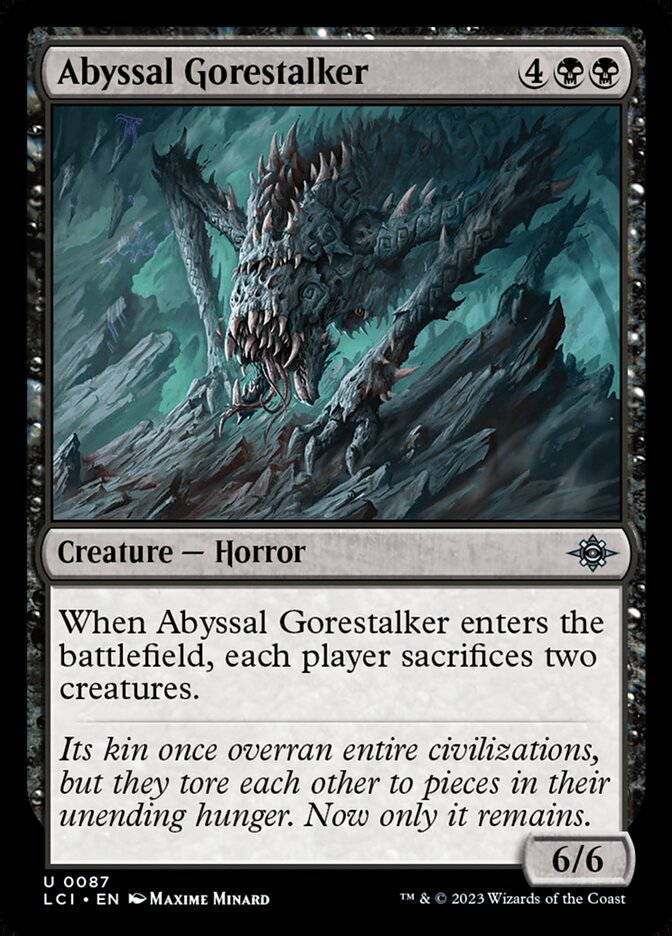Abyssal Gorestalker 87/291 (The Lost Caverns of Ixalan)  | Good Games Morley
