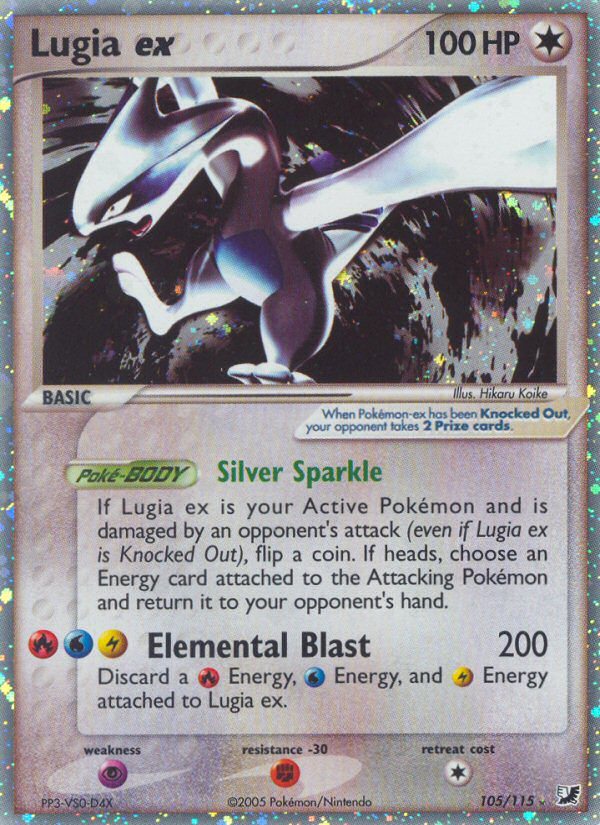 Lugia ex (105/115) [EX: Unseen Forces] | Good Games Morley