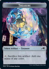 Beast // Treasure Double-Sided Token [Kamigawa: Neon Dynasty Commander Tokens] | Good Games Morley