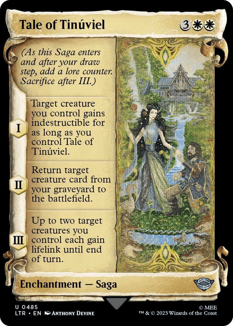 Tale of Tinuviel [The Lord of the Rings: Tales of Middle-Earth Showcase Scrolls] | Good Games Morley