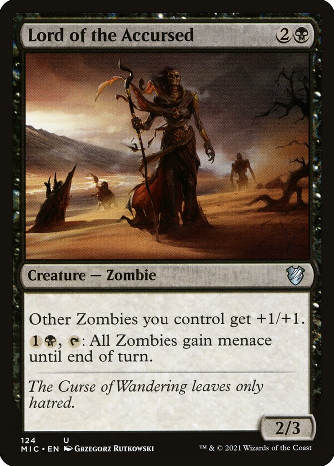 Lord of the Accursed 124/38 (Commander: Innistrad: Midnight Hunt)  | Good Games Morley