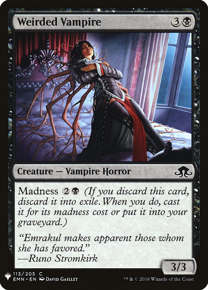 Weirded Vampire [Mystery Booster] | Good Games Morley