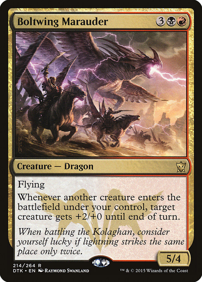 Boltwing Marauder 214/264 (Dragons of Tarkir)  - Foil | Good Games Morley