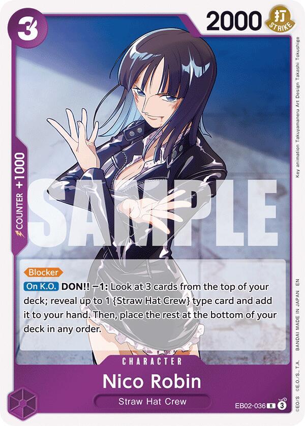 Nico Robin EB02-036 (Extra Booster: Anime 25th Collection)  - Foil | Good Games Morley
