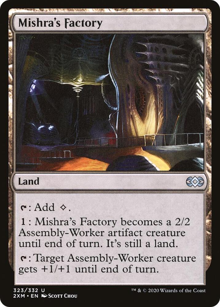 Mishra's Factory 323/332 (Double Masters)  - Foil | Good Games Morley