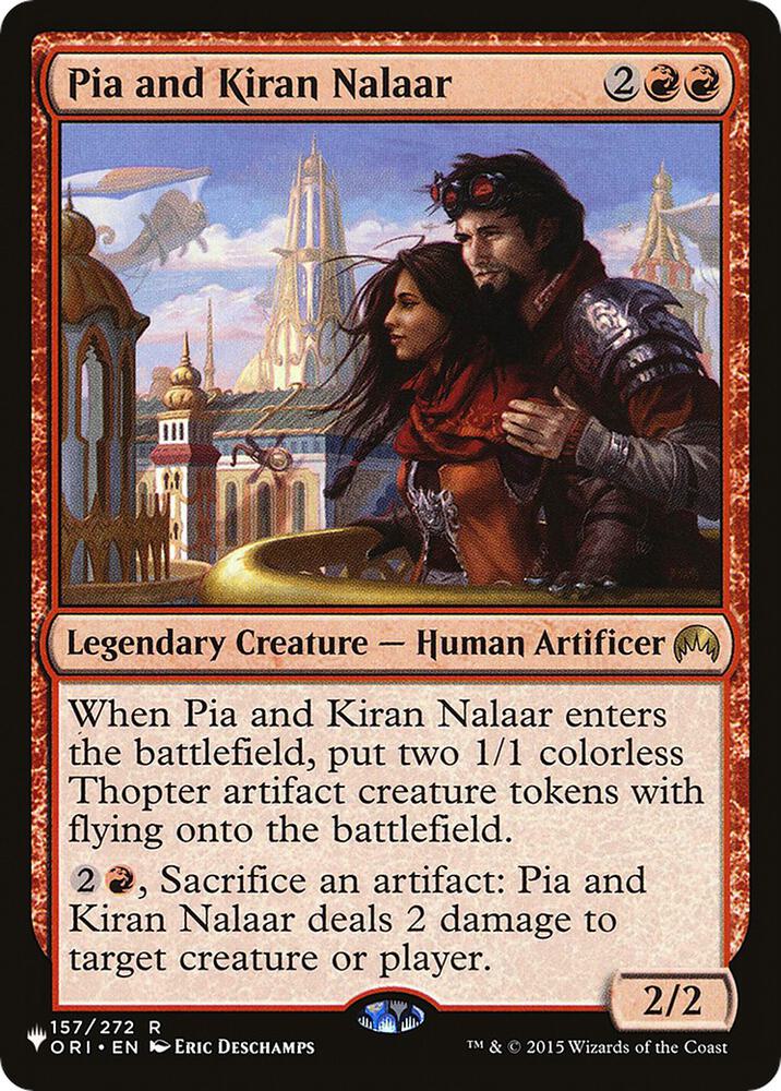 Pia and Kiran Nalaar ORI-157/5075 (The List Reprints)  | Good Games Morley